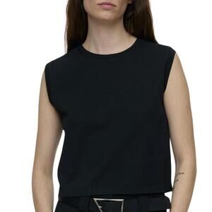 NEW CLOSED women's sleeveless top in black